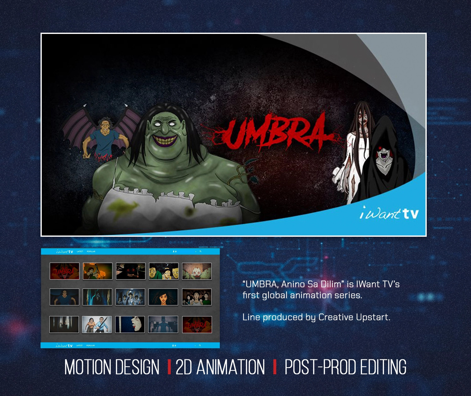 Post Production / Motion GFX Services